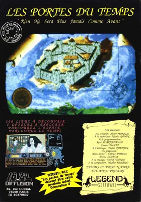 Portes du Temps, Les_Disk2 box cover back